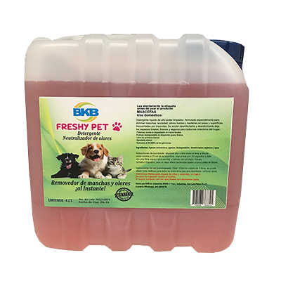 Detergente neutralizador de olores